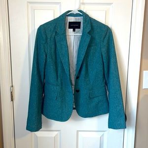 Teal Tweed Blazer